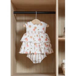 Vestito con culotte ECOFRIENDS neonata Art. 22-01848-023