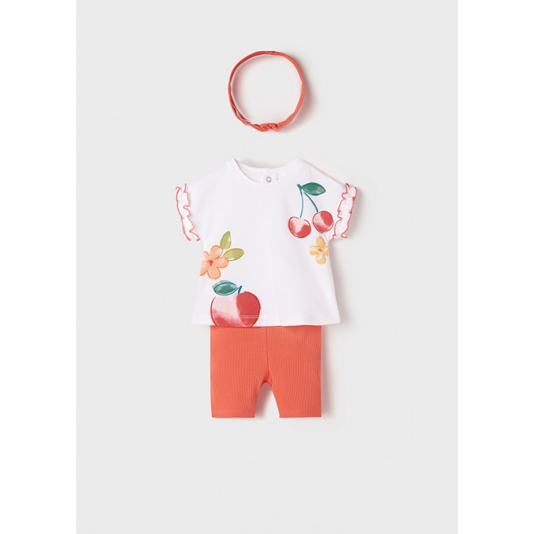 Completo leggings e fascia ECOFRIENDS neonata Art. 22-01715-043